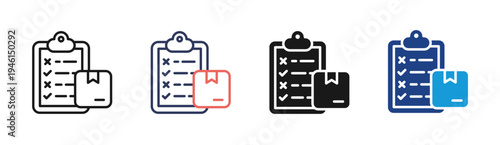 Testing icon set multiple style collection