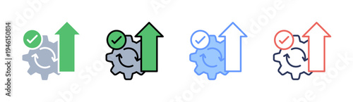 Update icon set multiple style collection