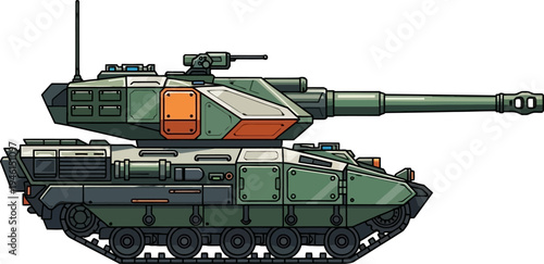 Advanced armored fighting vehicle with integrated sensor systems