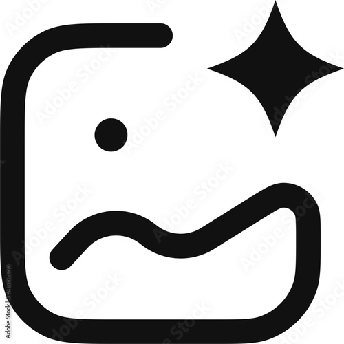 Image Generation Technology Icon