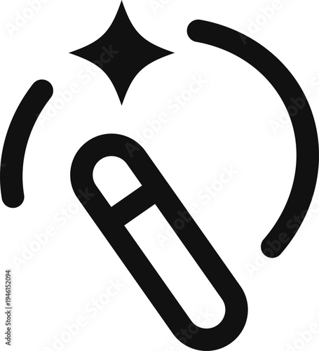 Image Inpainting Technology Icon