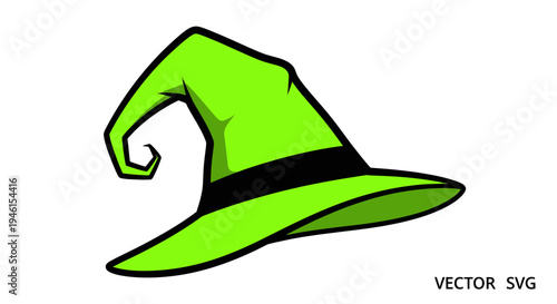 Spooky Halloween Witch Hat