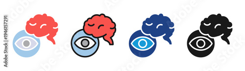 Intelligence Analysis icon set multiple style collection