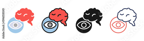 Intelligence Analysis icon set multiple style collection