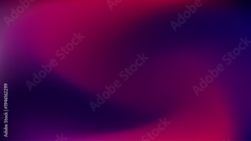 Abstract Vibrant Blended Hues of Dark Deep Purple and Pink. Liquid Neon Blurred Soft Colorful Gradient Background. Gradient Mesh. Modern Template for Design Concepts, Wallpapers, Presentations.