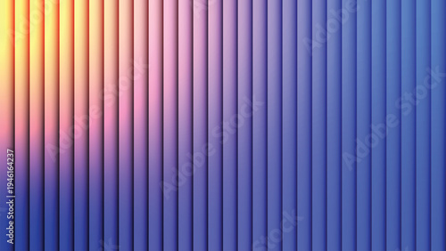 Vibrant Gradient Ribbed Texture With Light Effect abstract