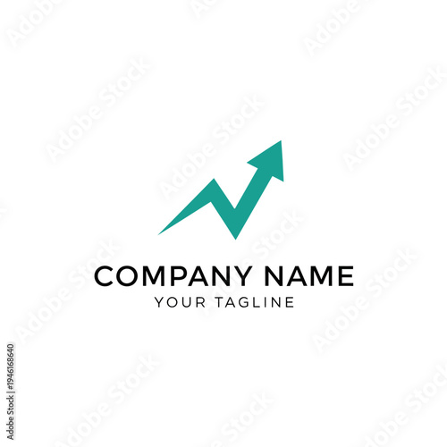 Free Download Green Arrow Logo Template for Company. - GFXLoad