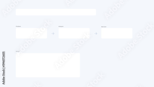 Problem Analysis Decision Making Framework Presentation Template