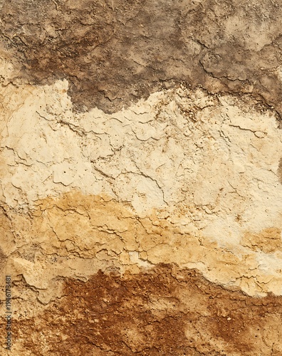 Abstract Earthy Tones Textured Background With Natural Layers And Organic Patterns