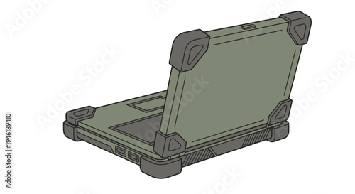 Rugged Laptop Computer, Durable Technology for Outdoor and Industrial Use