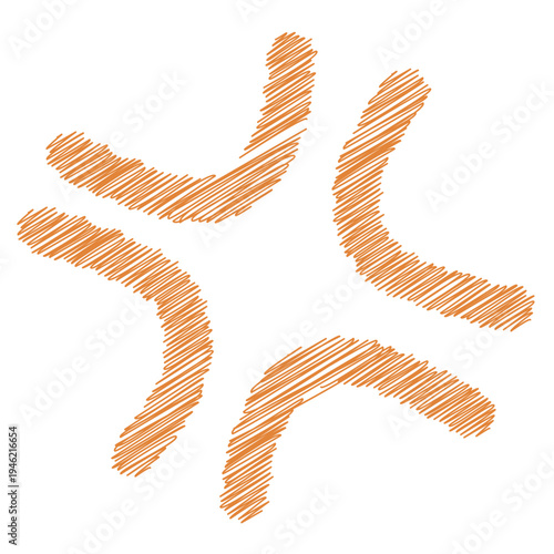 Scribble Anger Icon