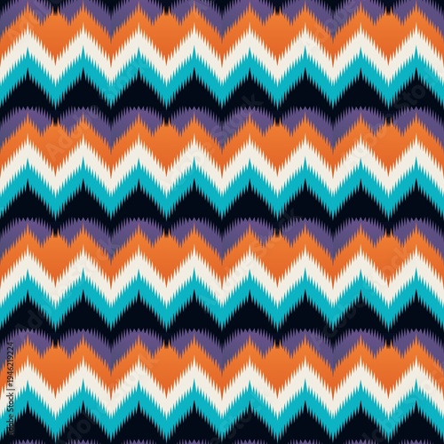 watercolor ethnic design. hand painted seamless pattern.