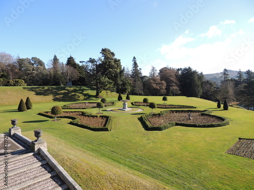 Canvas Print Powerscourt Gardens - Ireland