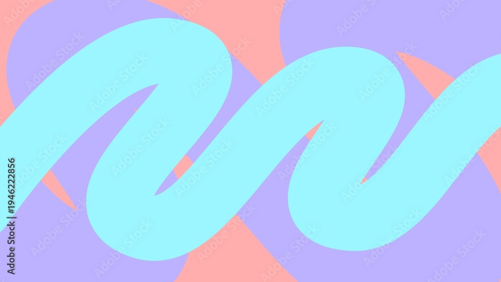Obraz premium High resolution background in three colors of light blue, orange sage and lilac