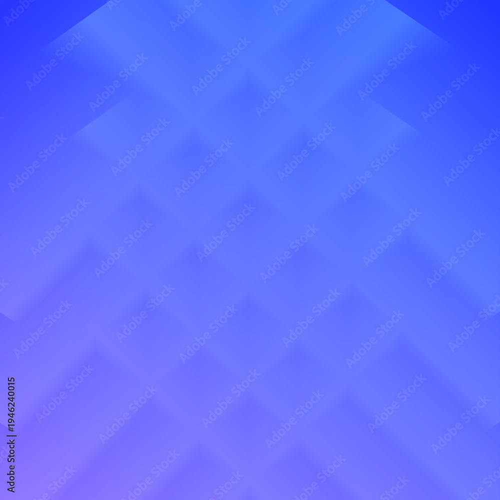 Obraz premium Diagonal gradient blue shapes are arranged symmetrically and intersect in the middle.