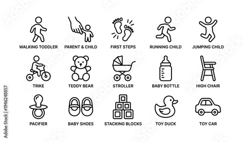 Infant and toddler activities and essentials: walking, running, toys, and more