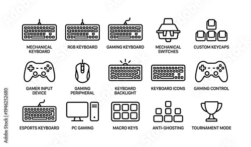 Gaming accessories overview: keyboards, controllers, keycaps, switches, and more