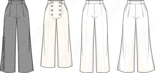 Cad drawing flat vector illustration, architectural building plan, professional engineering schematic, technical construction project, digital layout design, blueprint design, modern planning.