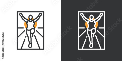 編集可能な大阪名物の企業看板アイコン
