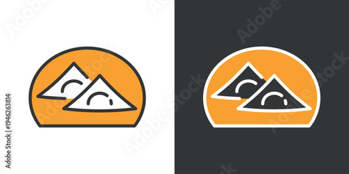 シンプルな生八ツ橋のアイコン