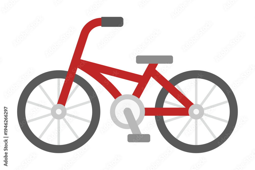 Fototapeta premium 自転車アイコン