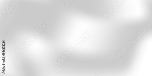 gradient Abstract silver foil background with metal mirror texture. Chrome gradient surface with light gloss backgrond simple. Geometric vector design