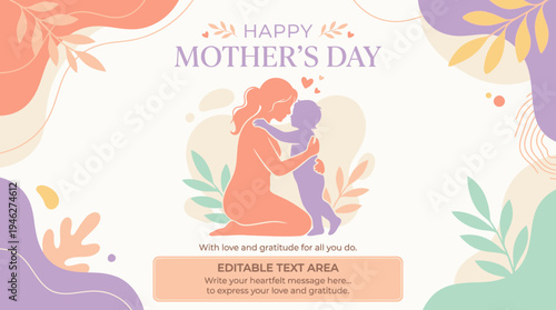 Mothers Day Greeting Card.