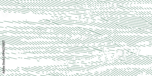 Green farm banner, organic abstract background with fields. vector illustration.