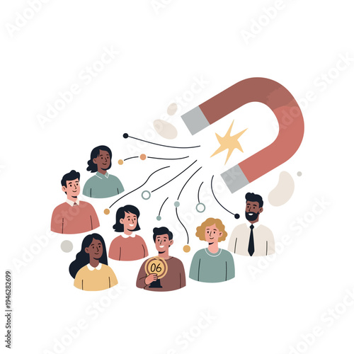 Large Magnet Attracting People and Ideas.