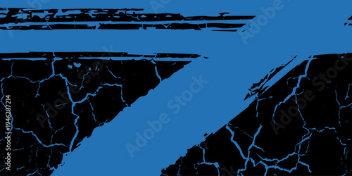 light blue black brush wrap car sticker pattern abstract banner sporty lines. vector modern