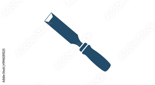 Blue Palette Knife for Painting Art.