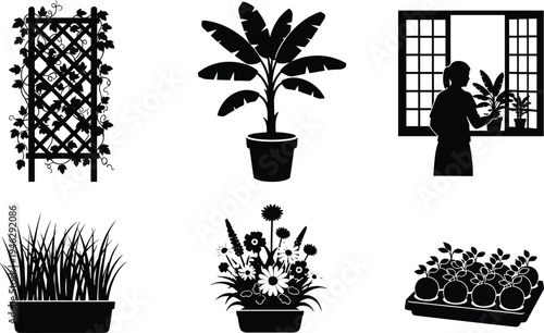 Single Word Keywords
plant, gardening, silhouette, vector, pot, flower, garden, botanical, indoor, seedling, trellis, window, nature, houseplant, black