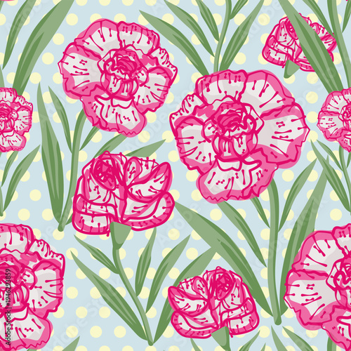 beautiful abstract floral pattern there are many flowers and botanical stuff in it such as petal leaf stem and pollen it gives lovely design of floral background floral wallpaper and floral bg