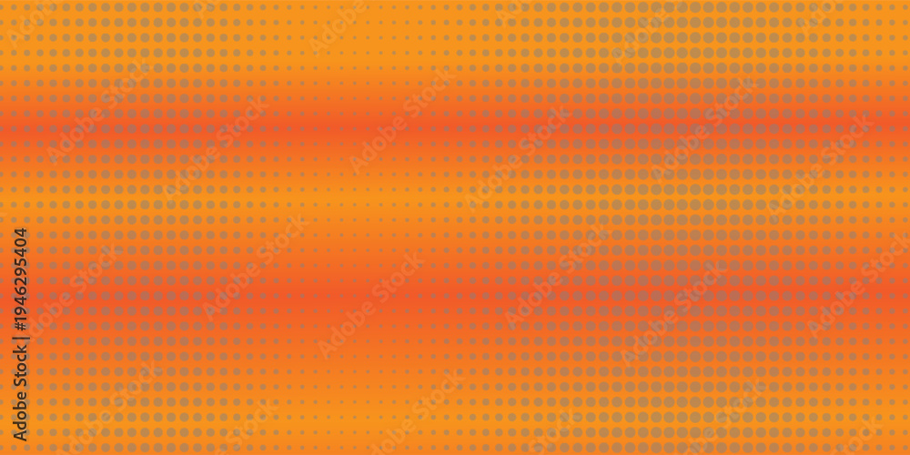 Fototapeta premium Comic orange background with halftone. gradient in pop art retro style. halftone dotted background. dots pop art comics with summer background