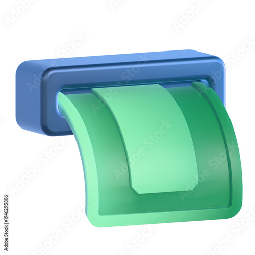 Money Withdrawal 3D icon