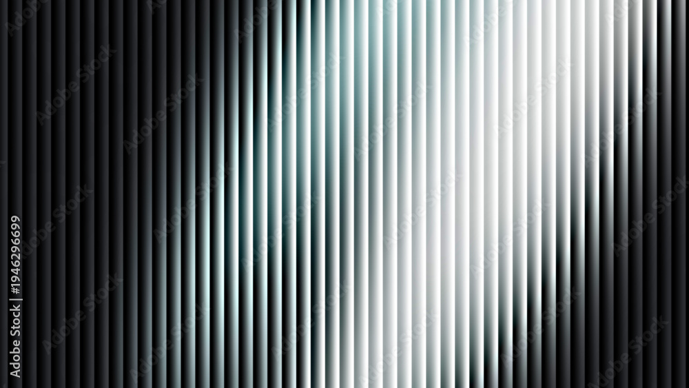 Obraz premium Abstract monochromatic background featuring vertical bars with varying light and shadow intensity