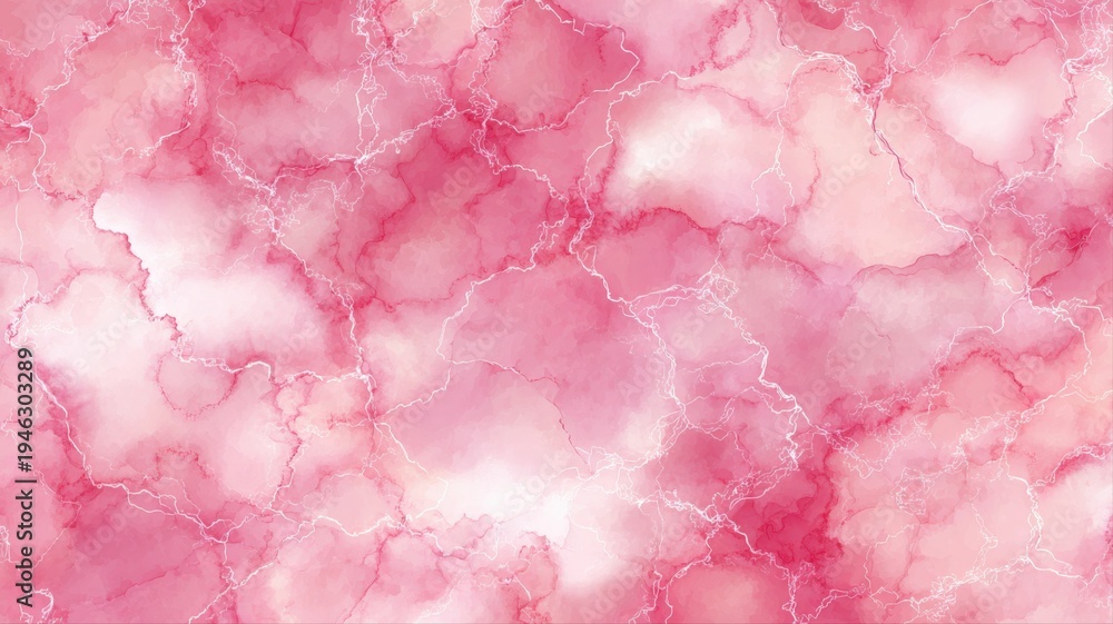Fototapeta premium Elegant Pink Marble Texture Background with Delicate Veins, Perfect for Digital Design and Creative Projects