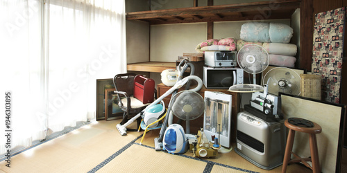 家の片付けと大量に出る粗大ゴミ