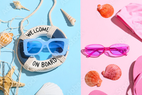 Different stylish sunglasse...