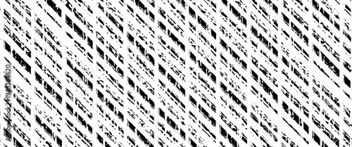 Dynamic black and white liquid swirl pattern