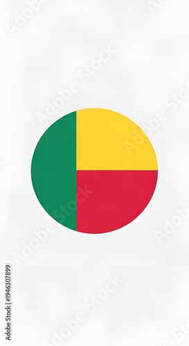 Free Download Colorful pie chart with green yellow red. - GFXLoad