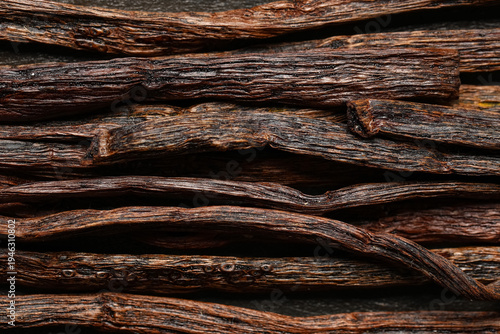 Texture of gourmet vanilla ...