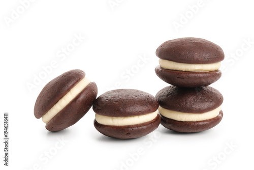 Delicious whoopie pies isol...