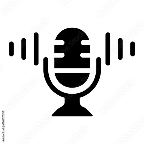 Microphone Solid icon