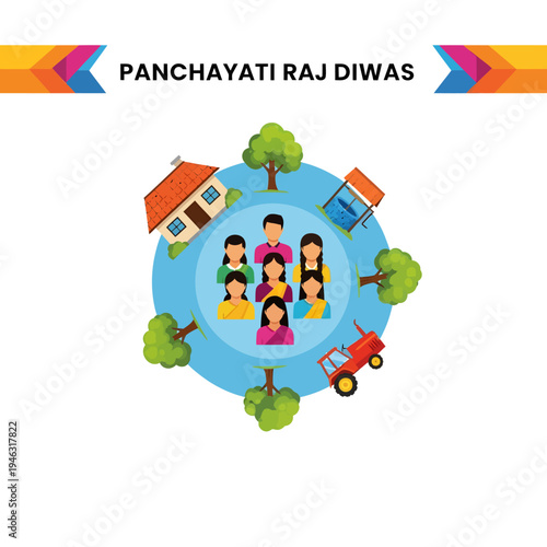 People celebrate National Panchayati Raj Day with rural development activities