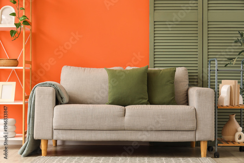 Interior of stylish living ...