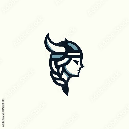 Viking Girl Logo