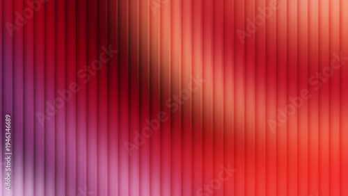 Crimson red reeded glass texture with intense dark light streaks. Ideal for high-impact tech branding and modern digital surface visuals.