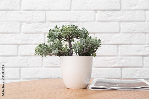 Artificial bonsai tree with...