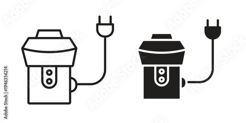 Garbage disposal icon. modern vector symbols set